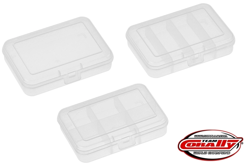 Plastové organizéry 91x66x21mm (3 ks.)