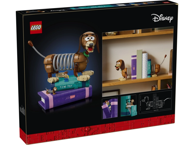 LEGO Disney - Knižní zarážky: Slinky z filmu Toy Story