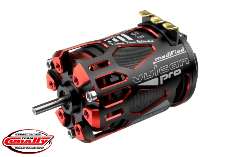 VULCAN PRO Modified - 1/10 Competition motor - 3.5 závitů - 9100 KV