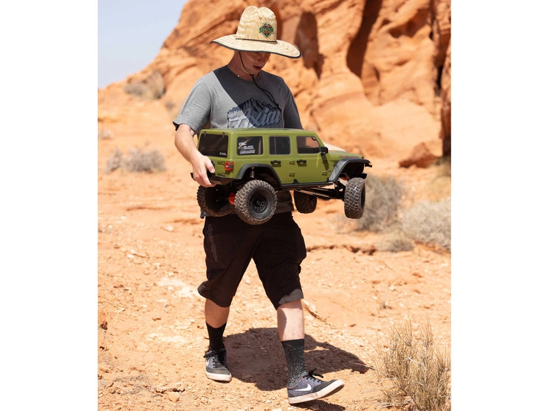 RC auto Axial SCX6 Jeep JLU Wrangler 1:6 4WD RTR zelená
