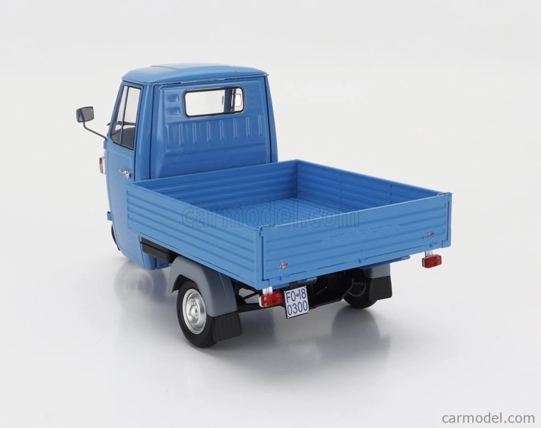 Mitica-diecast Piaggio Ape P501 Open 1979 - Con Vetrina - With Showcase 1:18 Blu 7210 - Modrá