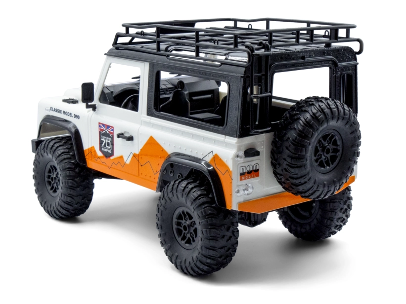 RC auto Land Rover Trail V2 1/12 RTR 4WD, bílá