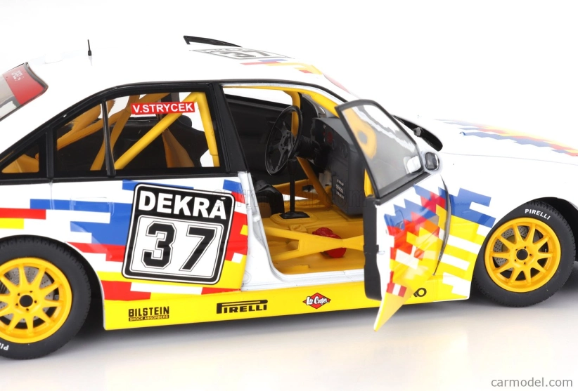 Solido Opel Omega 3000 Evo 500 Team Irmscher N 37 Dtm Season 1991 Volker Strycek 1:18 Bílá Žlutá