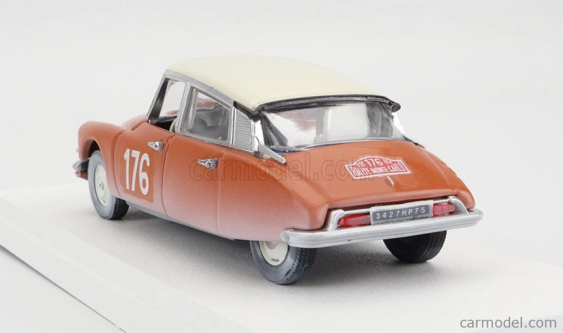 Rio-models Citroen Id19 N 176 Víťaz Rally Montecarlo 1959 P.coltelloni - P.alexandre 1:43 Červená