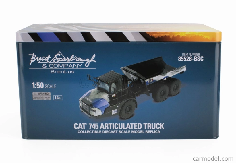 Dm-models Caterpillar Cat745 Cassone Ribaltabile Cava 3-assi - Articulated Brent.us Truck 1:50 Camouflage