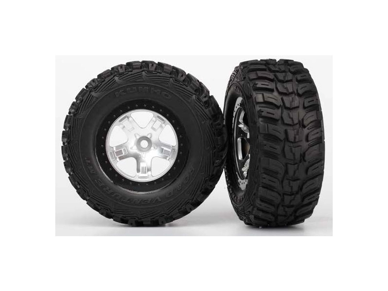 Traxxas kolo 2.2/3.0", disk SCT saténový-černý, pneu Kumho (2)