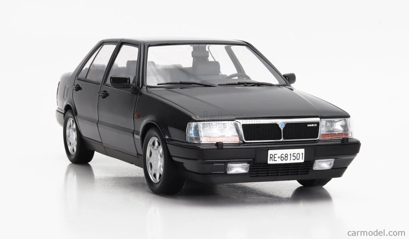 Mitica-diecast Lancia Thema Turbo 16v Lx 2s 1991 1:18 Nero Metallescente 429 Black Met