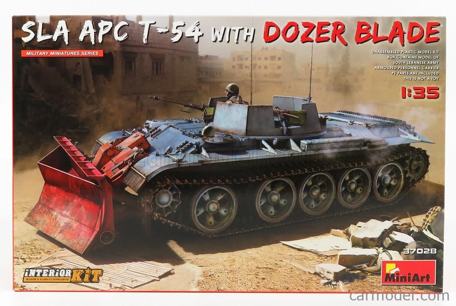 Miniart Tank Sla Apc T54 s buldozérom 1:35 /
