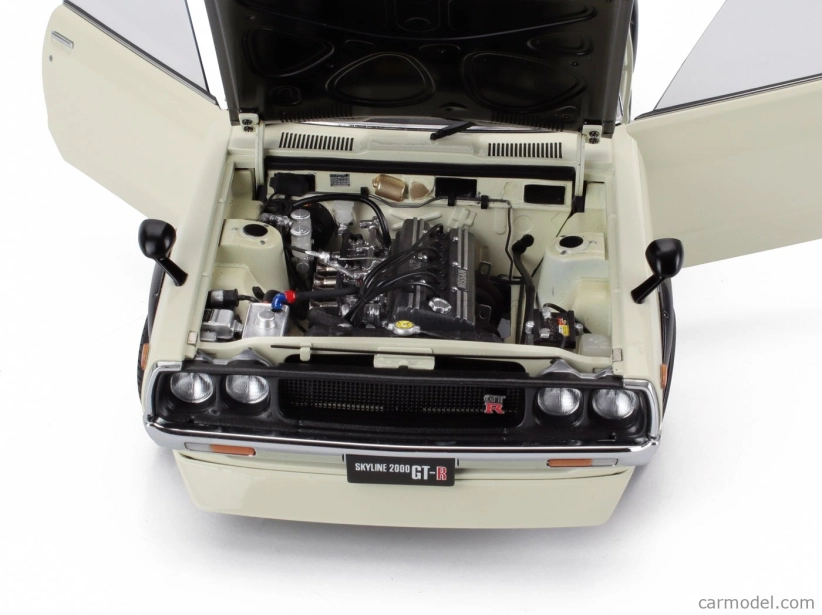 Autoart Nissan Skyline 2000 Gt-r (kpgc110) Vyladená verzia Coupe 1973 1:18 Biela čierna