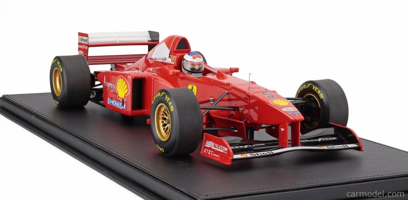 Gp-replicas Ferrari F1  F310b Scuderia Ferrari Marlboro Team N 5 Winner Canada Gp (with Pilot Figure) 1997 Michael Schumacher - Con Vetrina - With Showcase 1:12 Červená Bílá