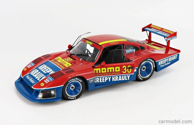 Solido Porsche 935 Moby Dick N 6h Mid Ohio 1983 1:18 Červená modrá