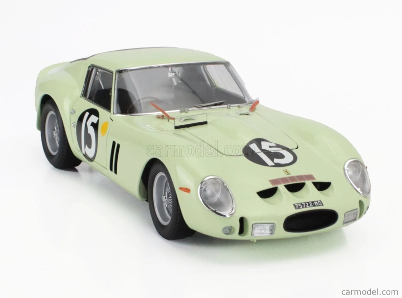 Kyosho Ferrari 250 Gto Rhd N 15 Winner Tourist Trophy Goodwood International 1962 Innes Írsko 1:18 Svetlo zelená
