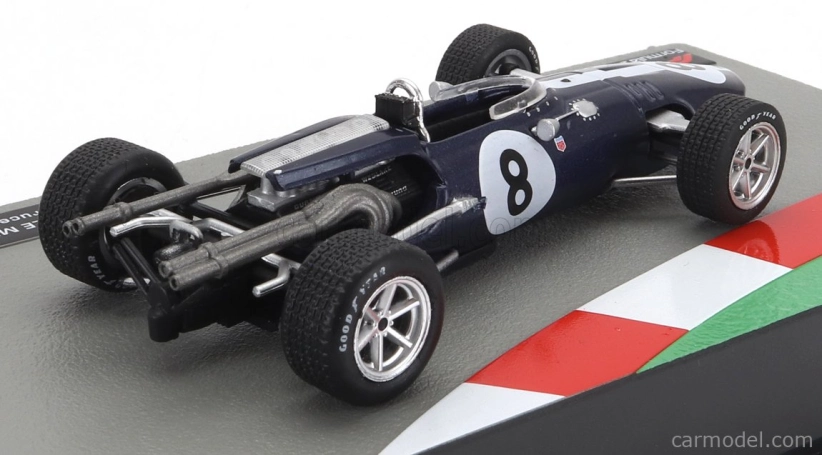 Edicola Eagle F1 Mki N 8 Sezóna 1967 Bruce Mclaren 1:43 Modrá