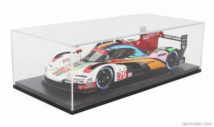 Spark-model Porsche 963 9rd 4.6l Turbo V8 Team Porsche Penske Motorsport N 75 24h Le Mans 2023 Felipe Nasr - Mathieu Jaminet - Nick Tandy 1:18 Různé