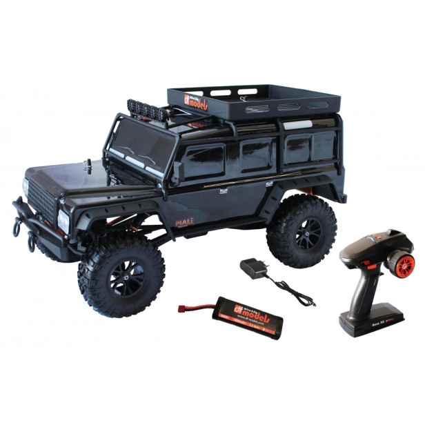 RC auto DF-4J XXL Crawler 2020, černý