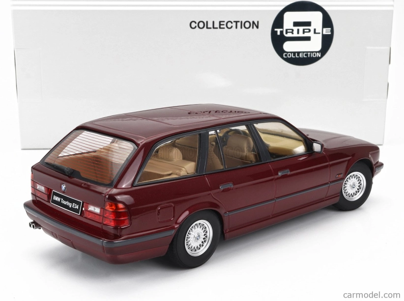 Triple9 BMW radu 5 Touring (e34) Sw Station Wagon 1996 1:18 Červená farba