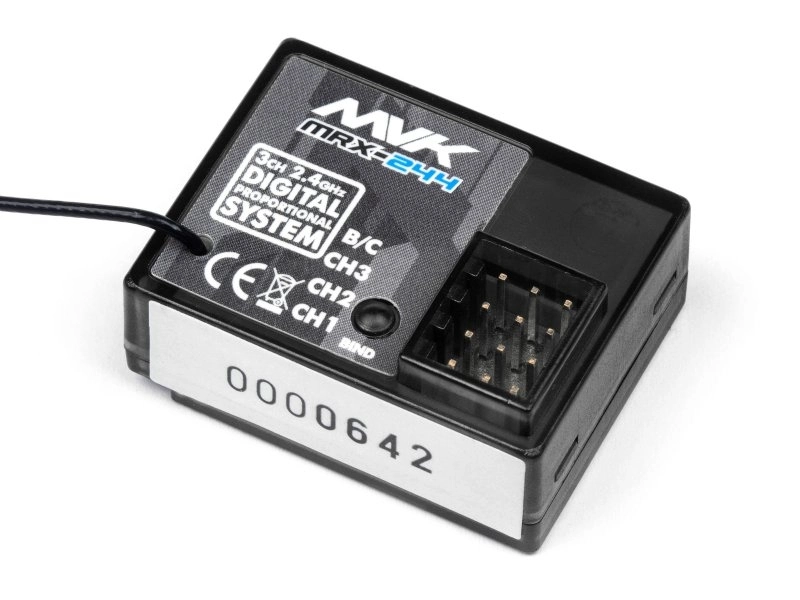 MRX-244 Maverick 2,4 GHz 3k prijímač s funkciou FailSafe