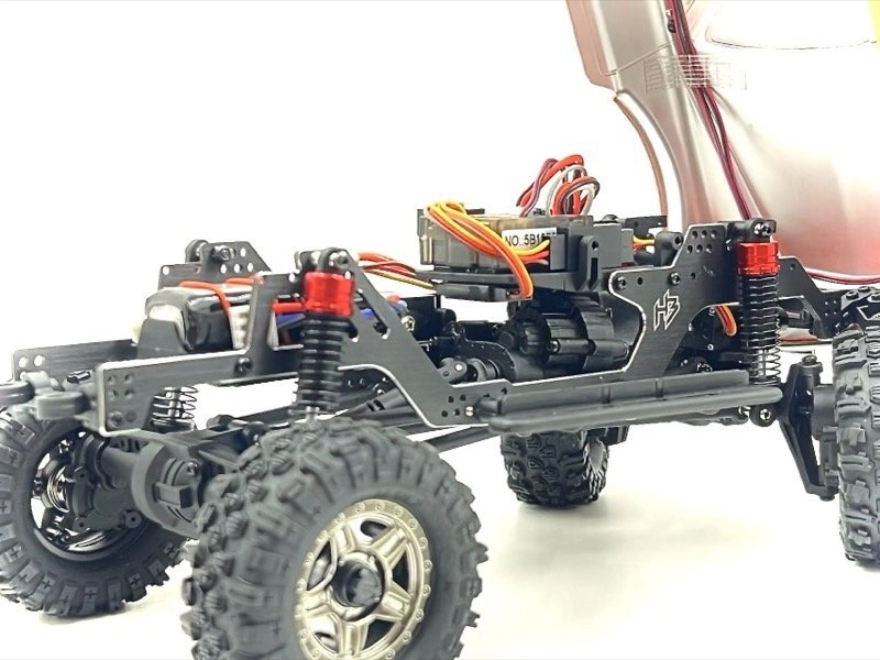 Mini Crawler Hobby Plus / Absima CR-18P EVO-V2 Convoy 1:18 RTR - zelený
