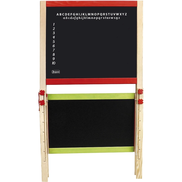 Jeujura Drevená multifunkčná doska so vzormi 66x54 cm a príslušenstvom