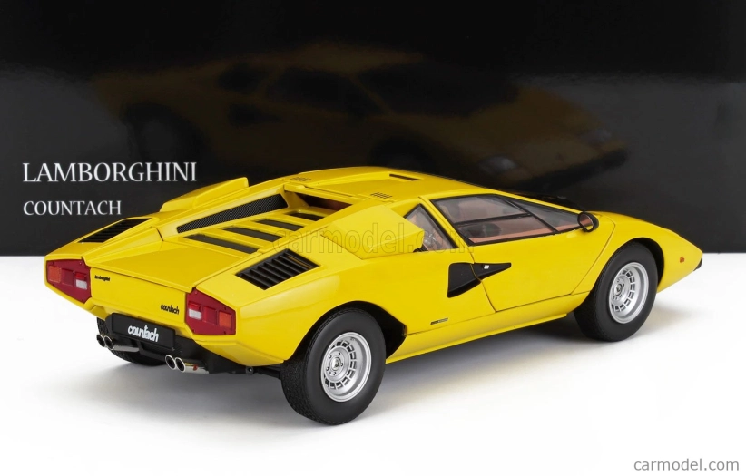 Kyosho Lamborghini Countach Lp400 1974 1:18 Žlutá