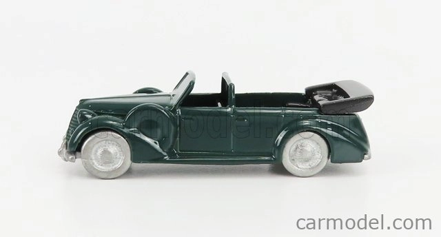Officina-942 Fiat 2800 Torpedo Da Parata Cabriolet Carrozzeria Stab. Farina 1939 1:76 zelená
