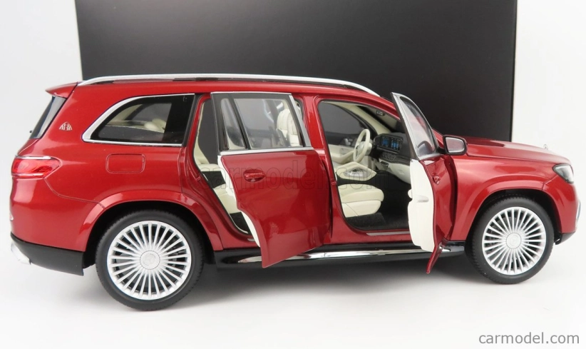 Mercedes benz Maybach Gls-class Gls600 4-matic (x167) 2019 1:18 Hyacynth Red