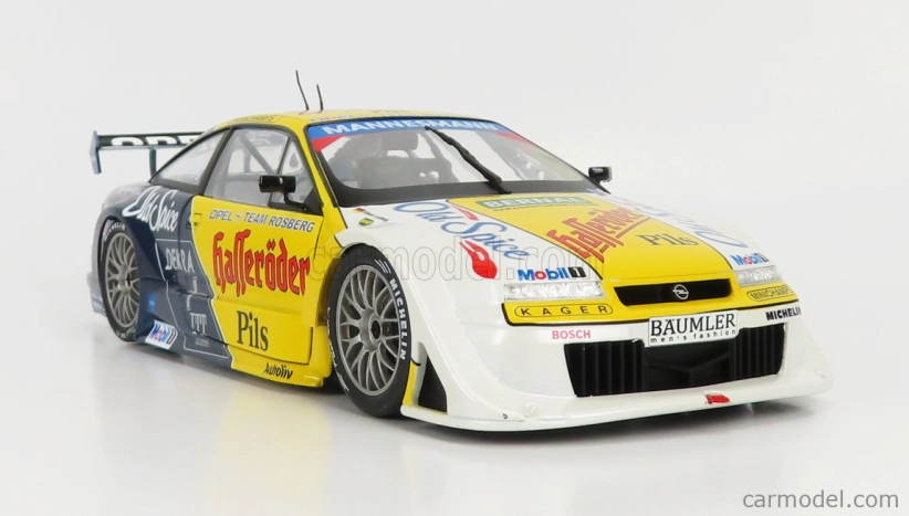 Werk83 Opel Calibra V6 4x4 Team Rosberg N 1 Winner Race 1+2 Hockenheim Dtm Itc 1995 Klaus Ludwig 1:18 Žlutá Modrá Bílá