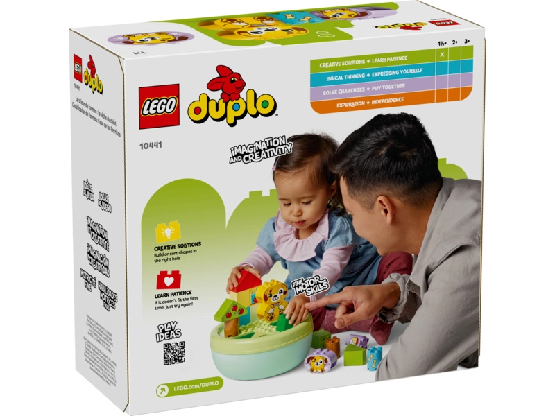 LEGO DUPLO - Triedenie tvarov: Domček pre šteniatka