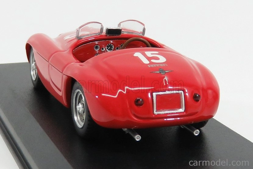 Art-model Ferrari 166mm Barchetta Ch.0016 N 15 Winner Luxemburg Gp 1949 L.villoresi 1:43 Red