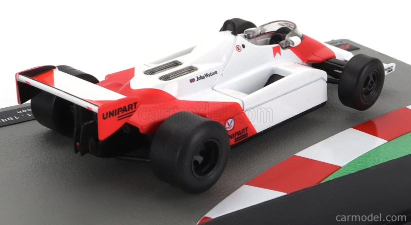 Edicola Mclaren F1 Mp4/1 Ford N 7 Season 1981 John Watson 1:43 Bílá Červená