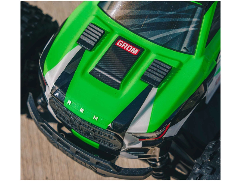 RC auto Arrma Granite Grom 1:18 4WD Smart RTR, červené