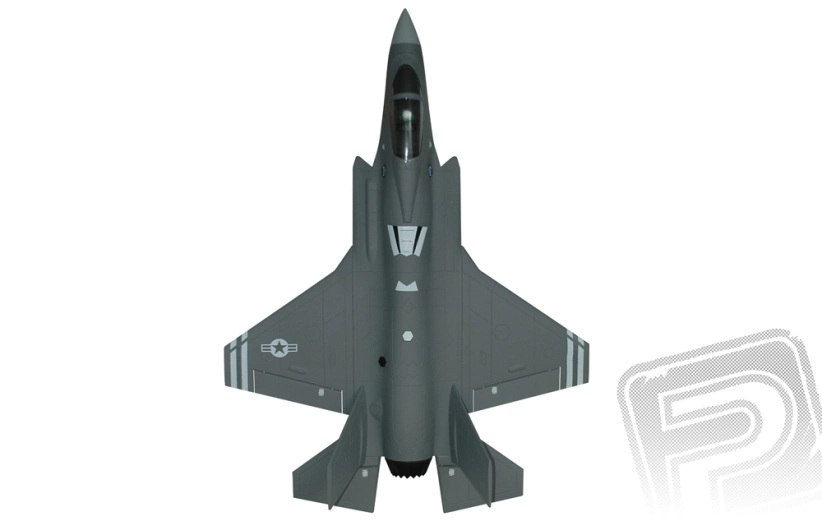 RC letadlo F-35 Ligthning II, šedý
