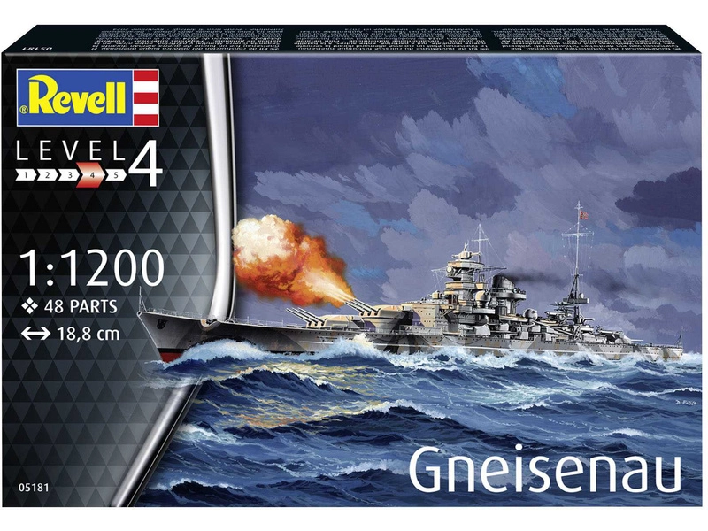 Revell Gneisenau (1:1200)