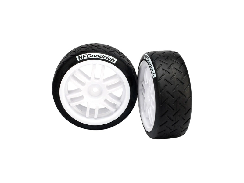 Traxxas koleso 1.9", disk Rally biely, pneu BFGoodrich (2)