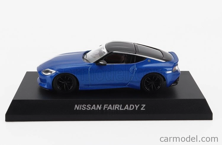Kyosho Nissan Fairlady Z Coupe 2023 1:64 Modrá Černá