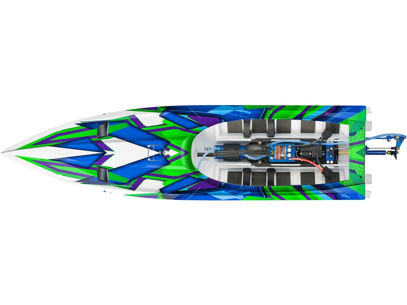 RC loď Traxxas Spartan TQi RTR, červená