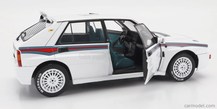 Solido Lancia Delta Hf Integrale Evo 1 Martini 6 1992 1:18 Bílá
