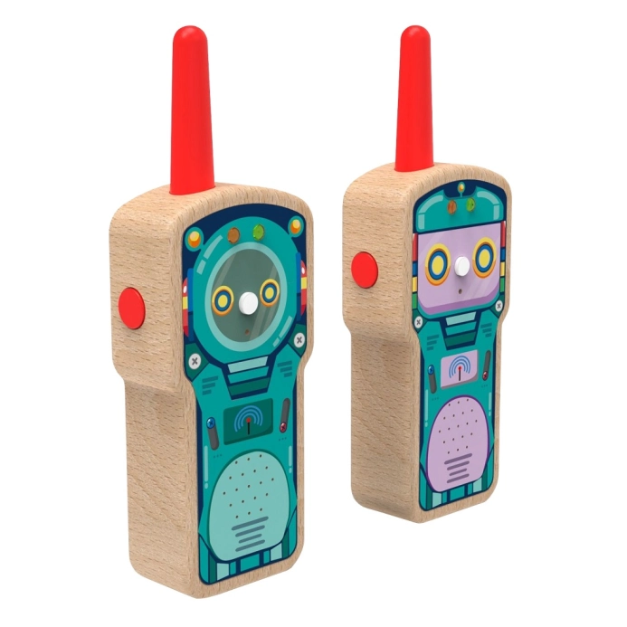 2Kids Toys Dřevěné dětské vysílačky Robot