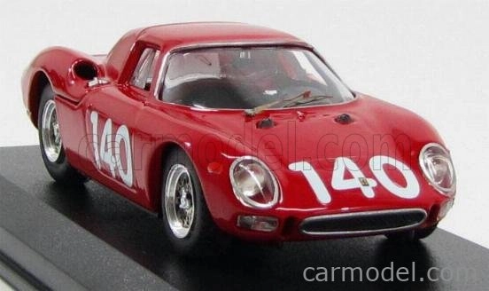 Najlepší model Ferrari 250 Lm N 140 Targa Florio 1965 Toppetti - Grana 1:43 Red