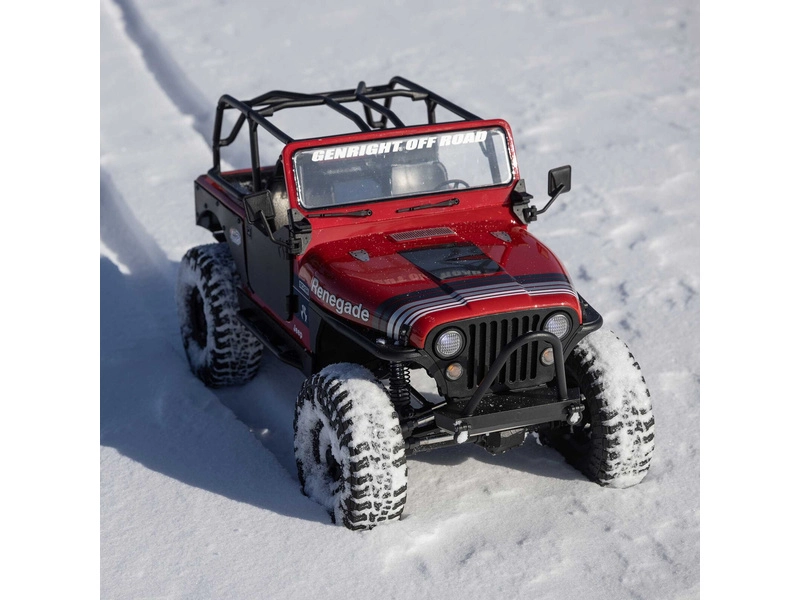 Axial SCX10 III Jeep CJ-7 1:10 4WD RTR červená