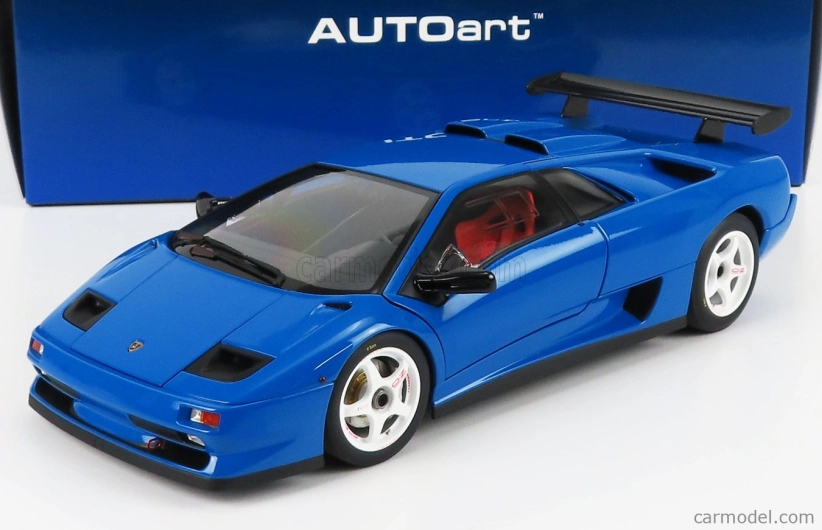 Autoart Lamborghini Diablo Svr 1996 1:18 Blue Le Mans