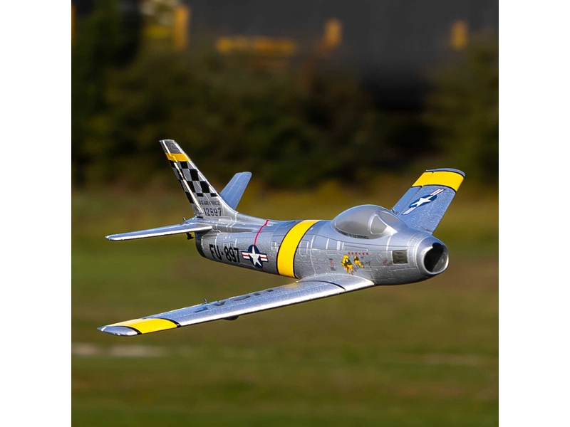 RC letadlo E-flite F-86 Sabre 0.44m BNF Basic