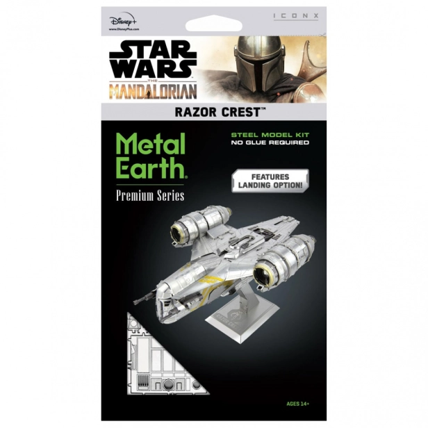 Ocelová stavebnice Star Wars Mandalorian Razor Crest