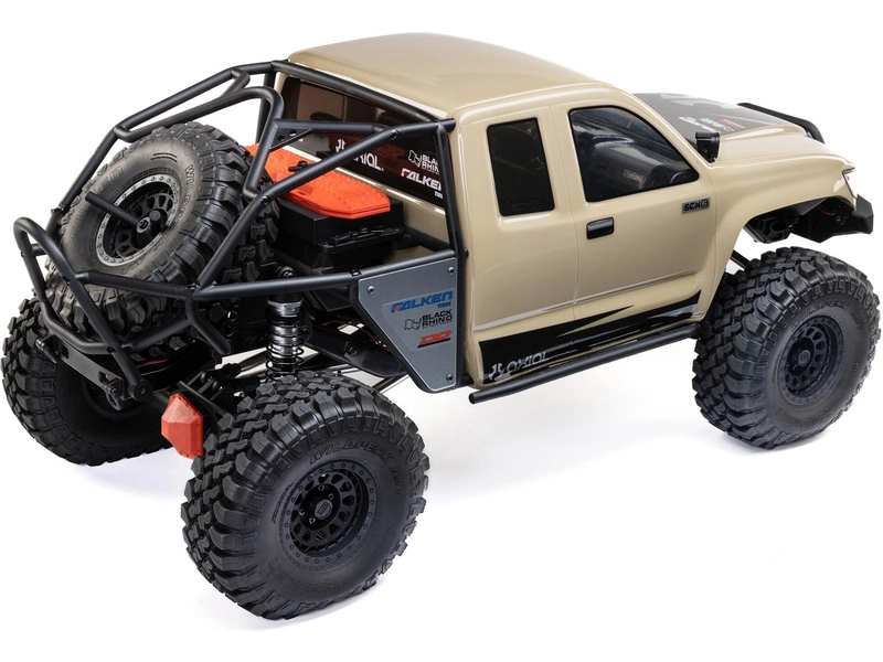 RC auto Axial SCX6 Trail Honcho 1:6 4WD RTR, piesok