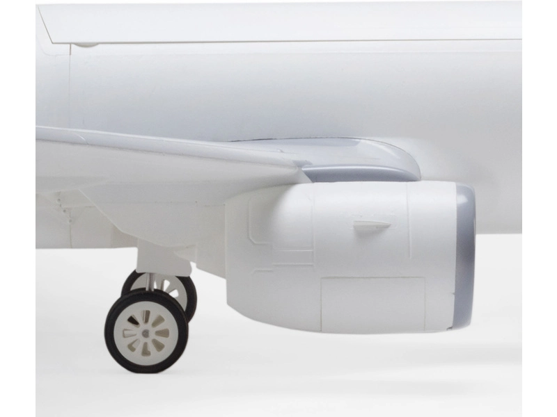 RC letadlo E-flite Airbus A320neo EDF AS3X+ SAFE Select BNF Basic, bílá