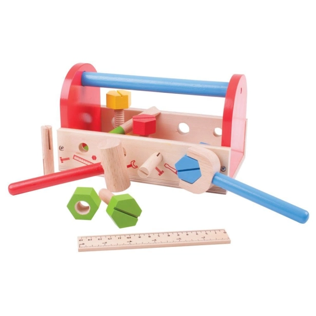 Bigjigs Toys Moje nářadí v přepravce