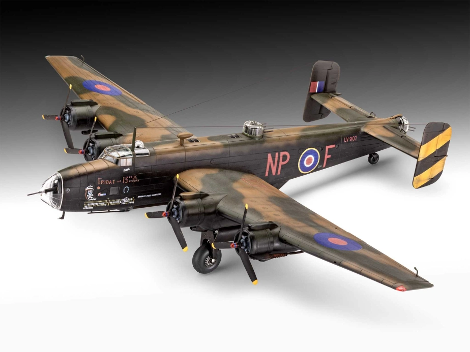 Plastic ModelKit lietadlo 03756 - Handley Page Halifax B Mk.III (1:72)