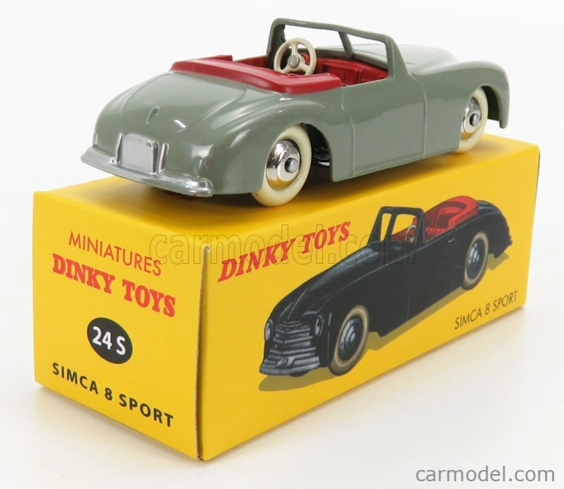 Edicola Simca 8 Sport Spider 1955 1:43 Grey