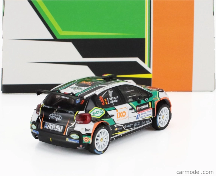 Ixo-models Citroen C3 Rally2 Team Ecurie Hesbaye N 9 Rally Wallonien 2024 Cedric De Cecco - Jerome Humblet 1:43 Rôzne