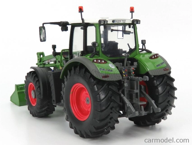 Universal hobbies Fendt 722 Vario Traktor s čelným nakladačom 5 X 90 Cargoprofi 2016 1:32 Zelená biela červená